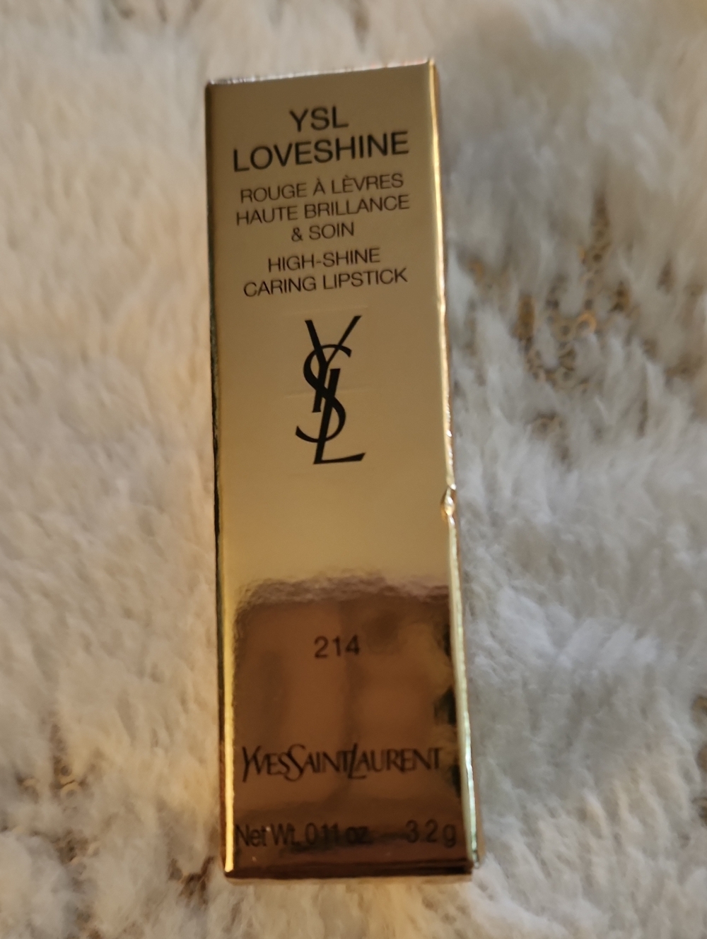 Yves Saint Laurent Gold Loveshine High-Shine Lipstick